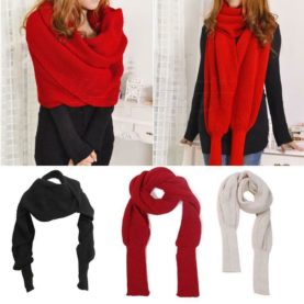 Alternative view of CozyWrap™ – 2-u-1 šal koji se pretvara u džemper