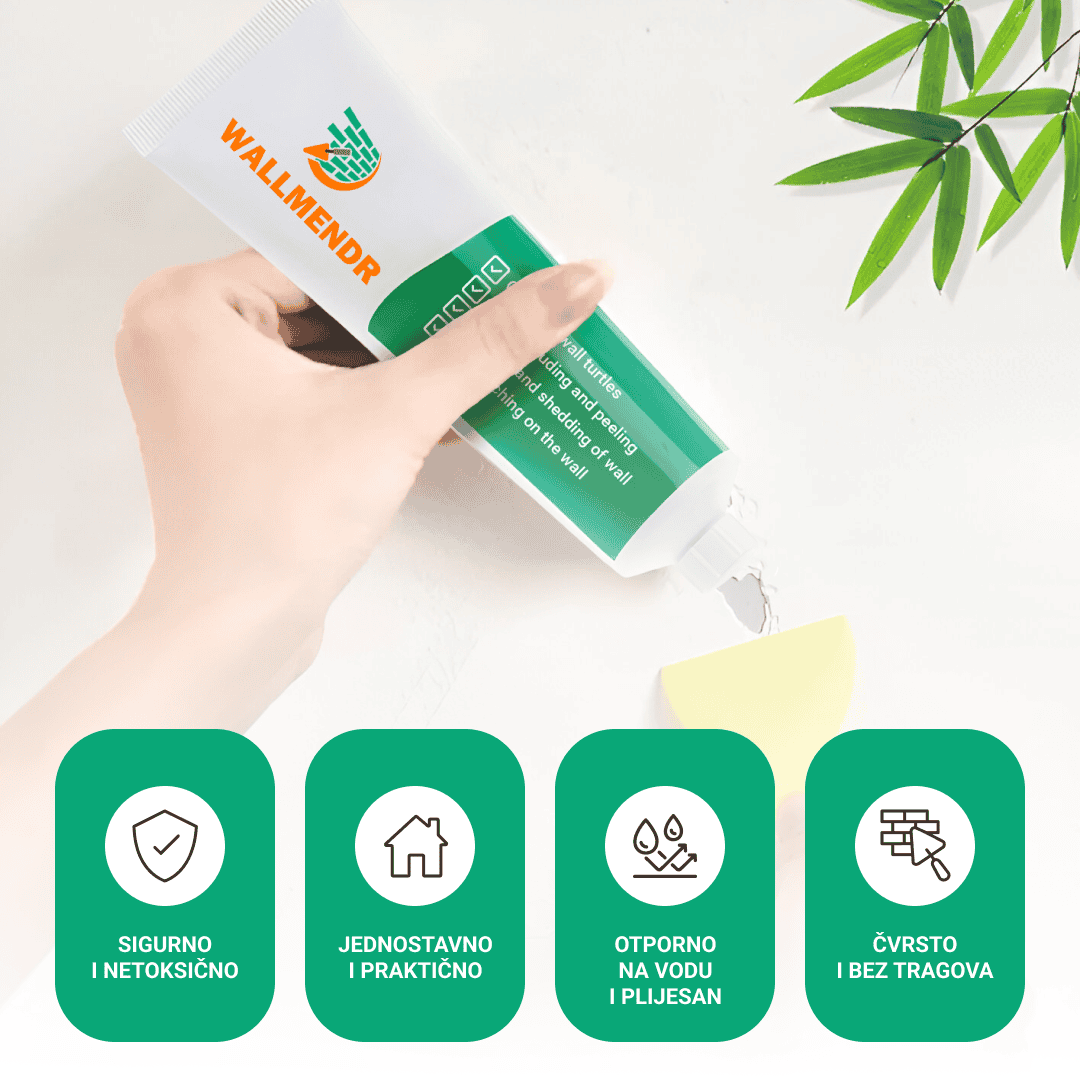 WALLMENDR® – Kit za popravak zidova i prekrivanje mrlja (1+1 GRATIS) - Slika 6