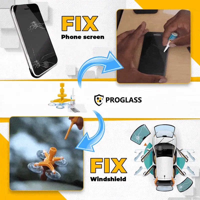 PROGLASS® ZA STAKLO BEZ PUKOTINA, UDUBLJENJA I KRHOTINA