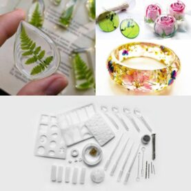 GLUESY® Set kalupa za kristalnu smolu (83 komada)