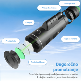 Alternative view of ZOMXIS® Teleskop velike snage