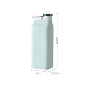 Alternative view of Sklopiva silikonska bočica za vodu 600ml - BAGADORA®