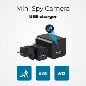 Alternative view of USB punjač sa špijunskom kamerom