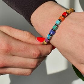 Čakra narukvica od prirodnog kamena