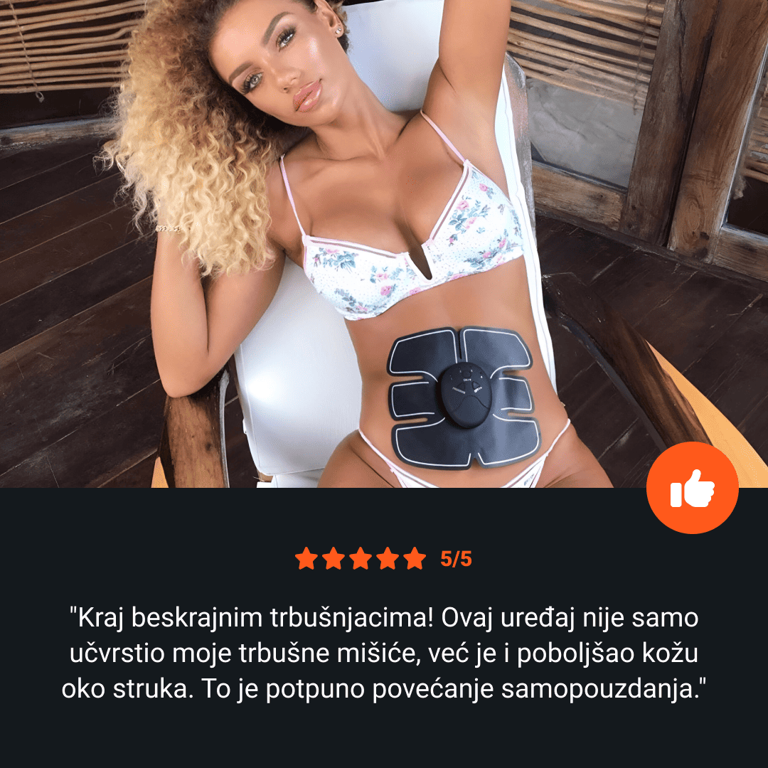 Elektrostimulator za trbušne mišiće - Slika 6