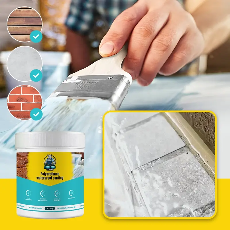 RHINOFIX Wateraegis – Prozirno vodootporno ljepilo i brtvilo za sve površine (različite veličine)