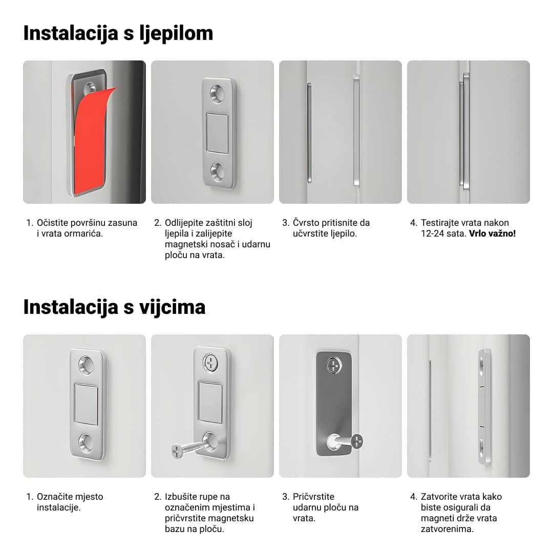 MAGRIP™ – Nevidljivi Magneti za Vrata Ormarića (4+4 BESPLATNO) - Slika 6