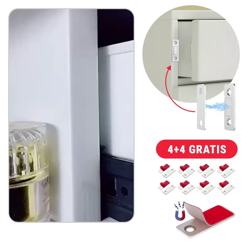 MAGRIP™ – Nevidljivi Magneti za Vrata Ormarića (4+4 BESPLATNO)