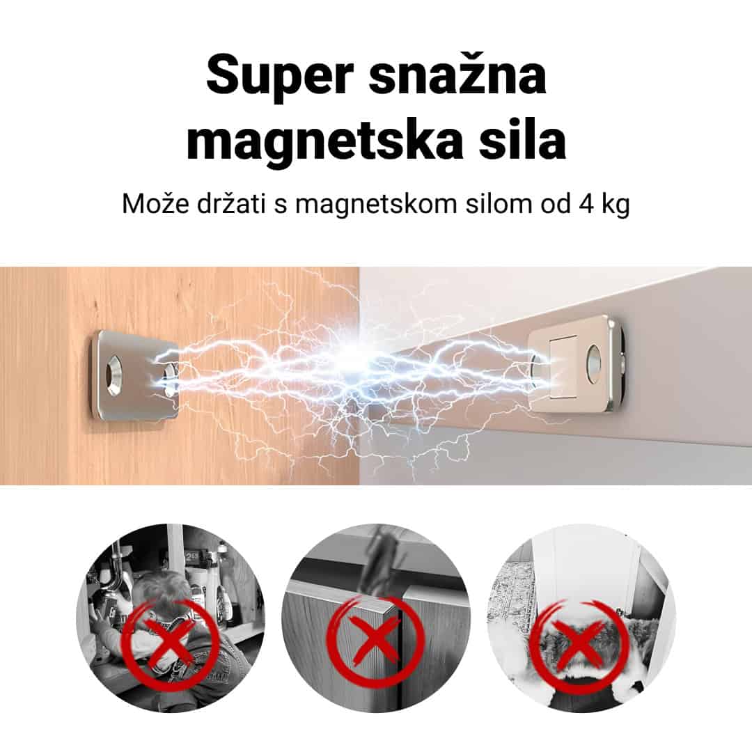 MAGRIP™ – Nevidljivi Magneti za Vrata Ormarića (4+4 BESPLATNO) - Slika 2