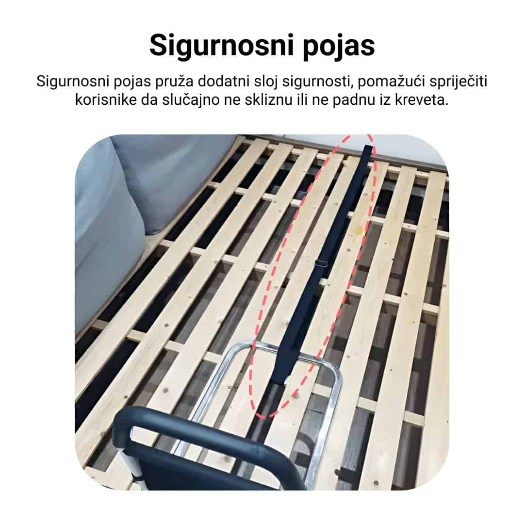 BEDMEDIC – ručka za krevet za siguran i lak ulazak i izlazak (odgovara svim krevetima) - Slika 3