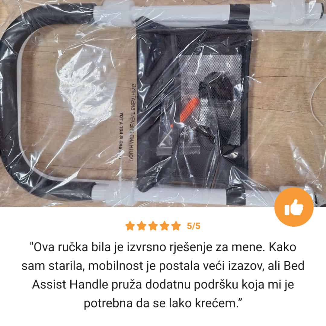 BEDMEDIC – ručka za krevet za siguran i lak ulazak i izlazak (odgovara svim krevetima) - Slika 8