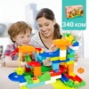 TOYNEXUS® Dječja trkaća staza za slaganje (340 komada)