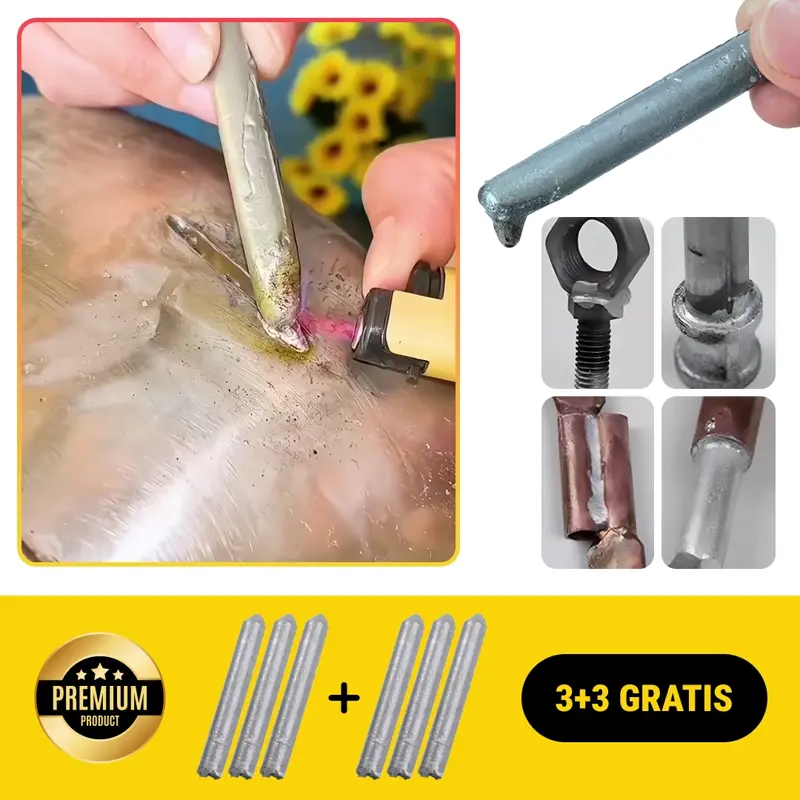BRAZERODS™ – Šipke za Zavarivanje i Lemljenje od Aluminija (3+3 BESPLATNO!)