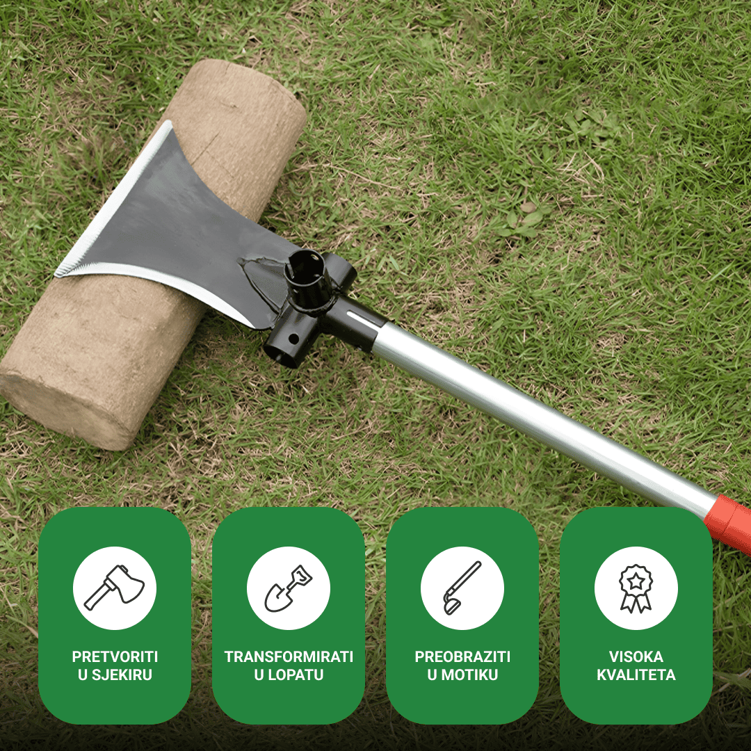 VIŠENAMJENSKI VRTNI ALAT MULTI-X™ + Ergonomska ručka BESPLATNO! - Slika 5