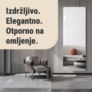 Alternative view of MirrorFlex™ fleksibilno akrilno ogledalo samoljepljivo 120 x 40 cm