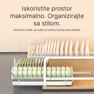 Alternative view of SlideDry™ – Izvlačiva klizna ocjeđivač za posuđe