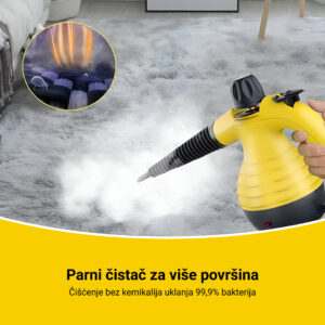 Alternative view of STEAMY® Parni čistač s tlačnim zrakom – Sve u jednom s 9 ekskluzivnih dodataka