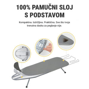 Alternative view of IronEase™ - Sklopiva daska za glačanje