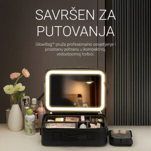 Alternative view of GlowBag™ - Prijenosna torbica za šminku s osvijetljenim ogledalom