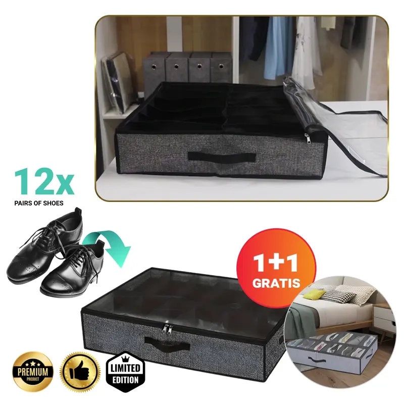 StoreEase™ - Organizator cipela ispod kreveta - 1+1 GRATIS