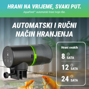 Alternative view of AquaFeed™ - Automatska hranilica za ribe