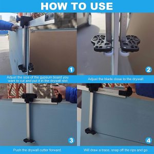 Alternative view of CuttingTool™ – Sklopivi Alat za Rezanje Gips Kartona