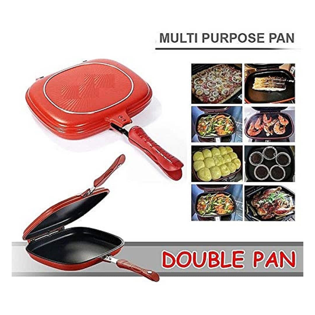 MagicPan™ – Dvostruka Sklopiva Grill Tava - Slika 5