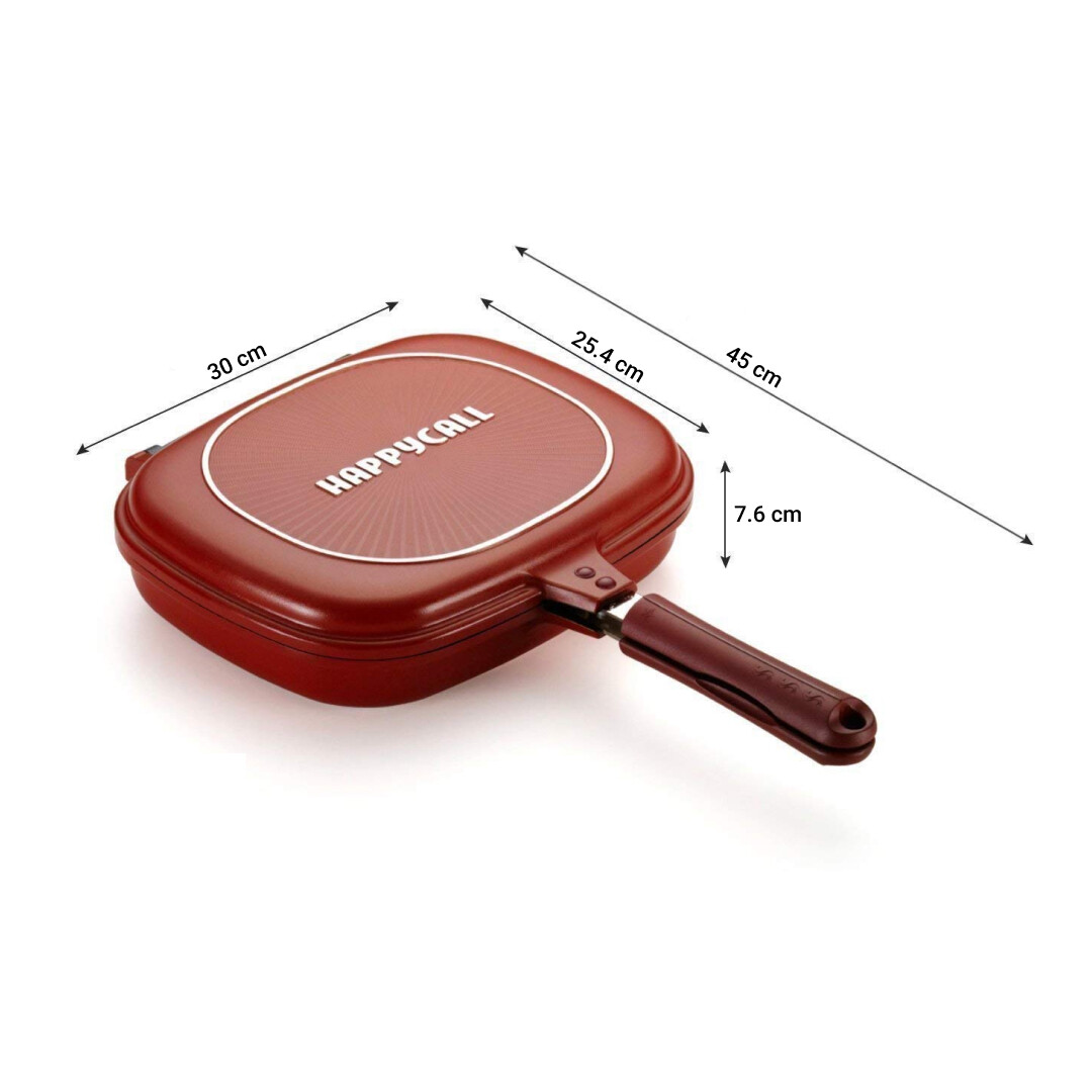 MagicPan™ – Dvostruka Sklopiva Grill Tava - Slika 2