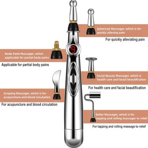 Alternative view of MassagePen™ – Elektronička Masažna Olovka za Akupunkturu 3-u-1