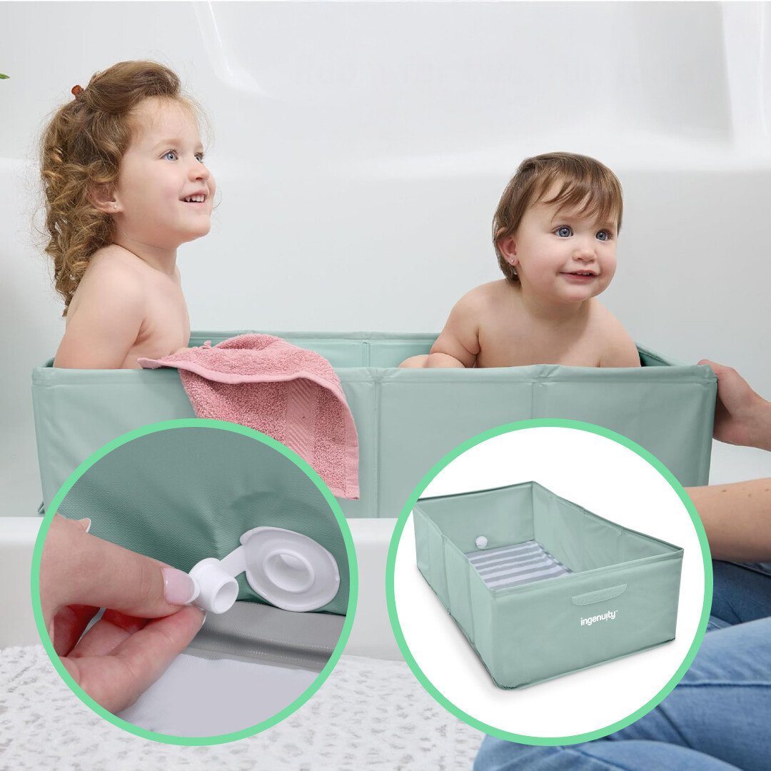 FoldingTub™ – Sklopiva Prijenosna Kada za Djecu